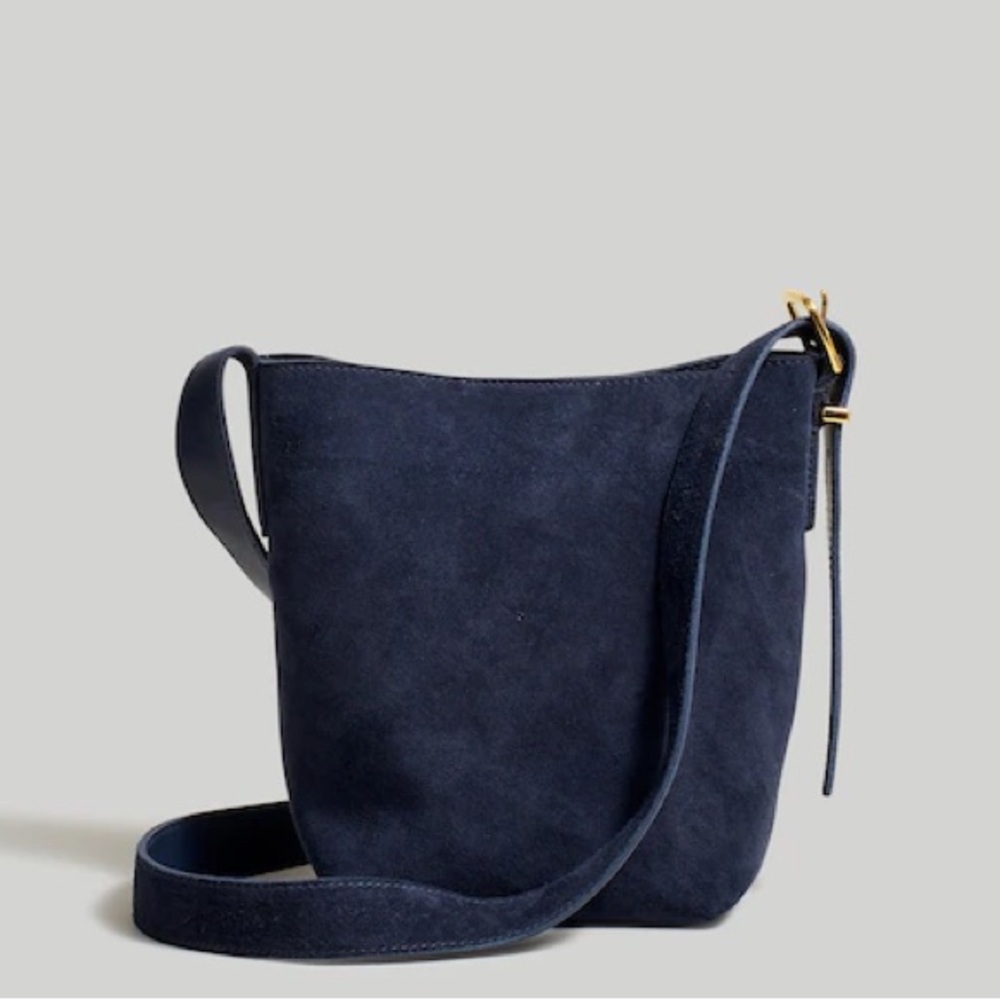 Madewell Essential Mini Bucket Tote / Deep Indigo